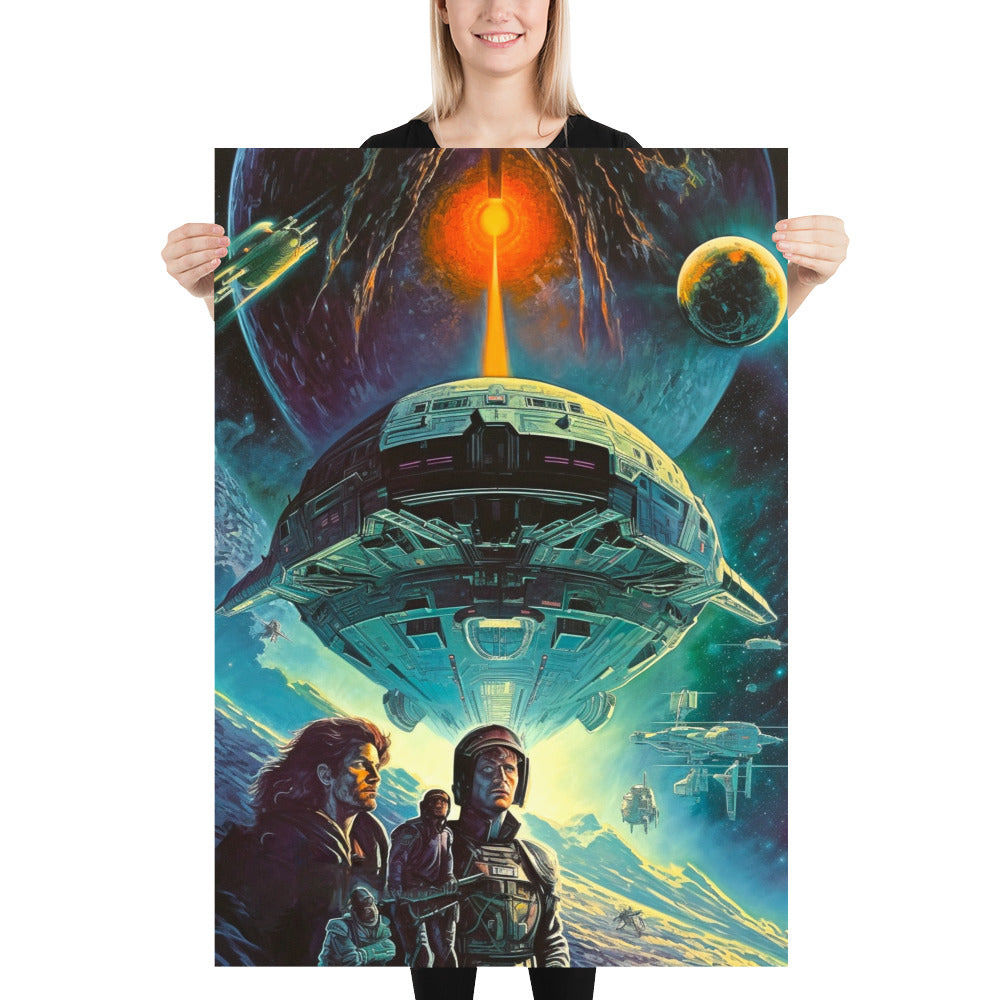 Exodus Nine - Enhanced Matte Poster