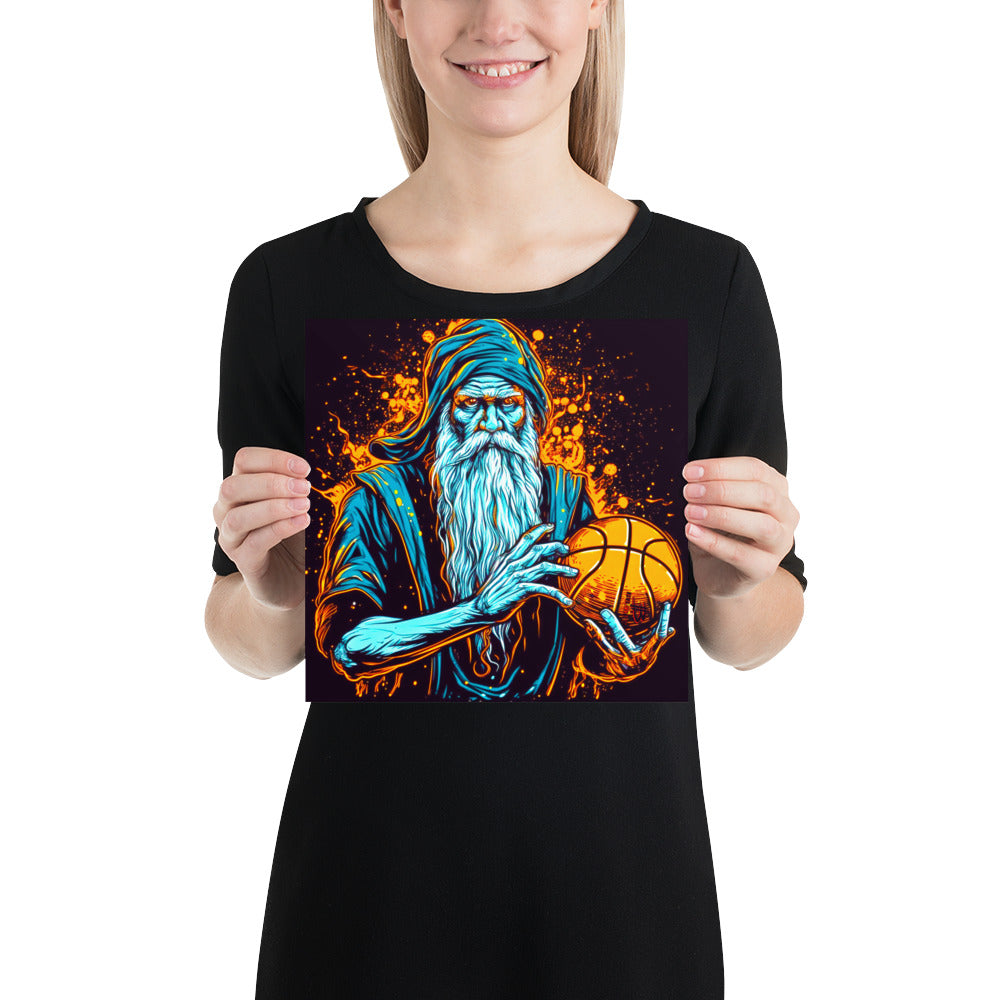 Morgarath Nightshade, Basketball Wizard - Matte Poster