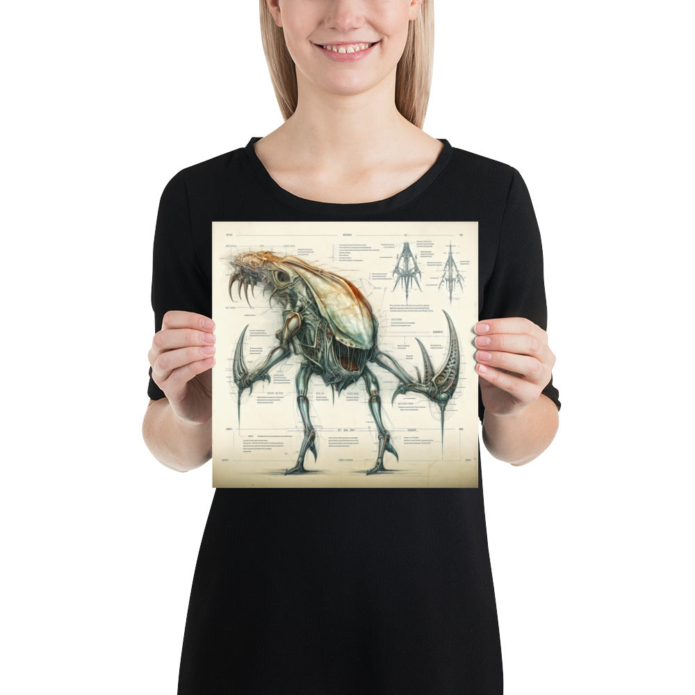 Morphovalis Scythicus – Enhanced Matte Poster