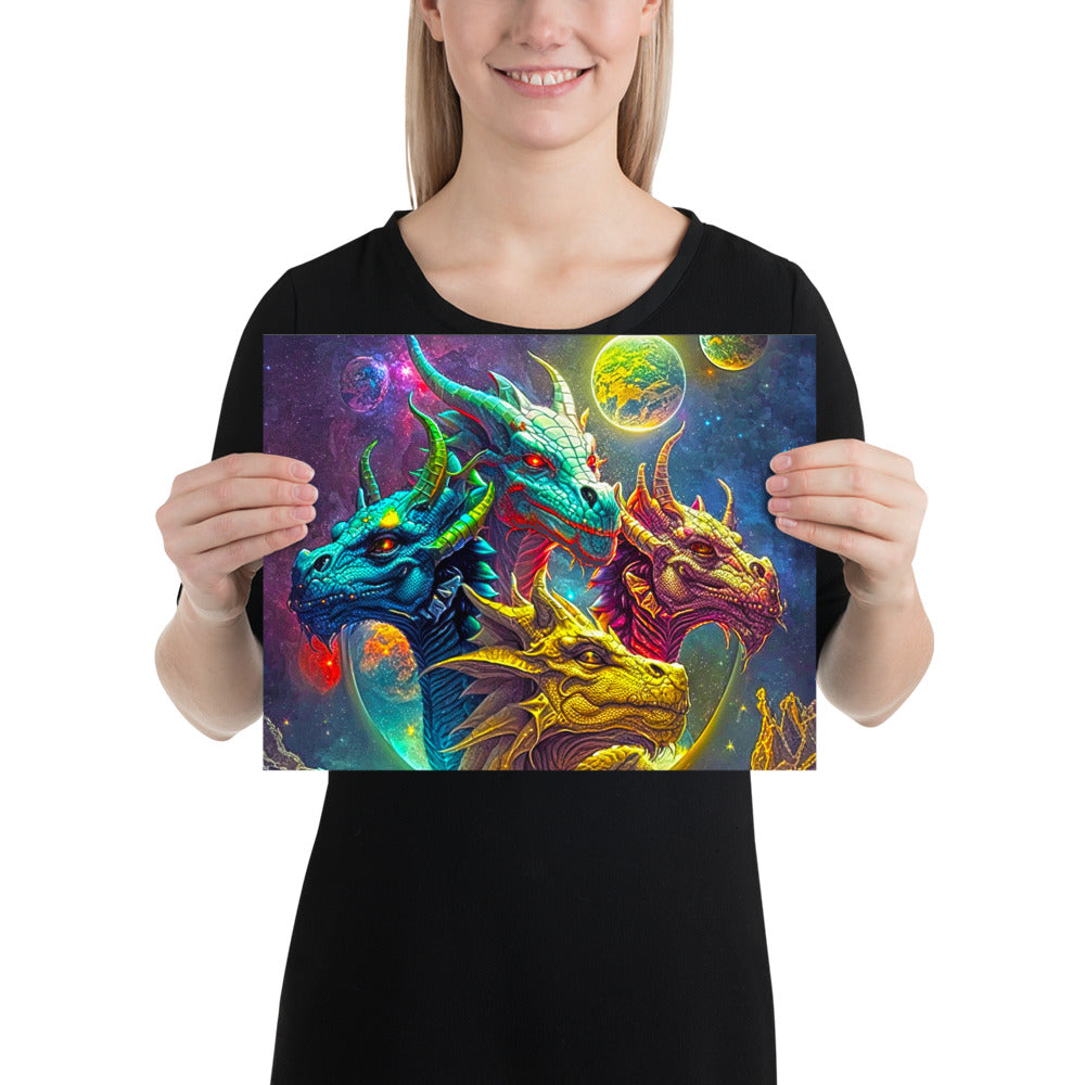 Dragonkin Ascendancy - Matte Poster