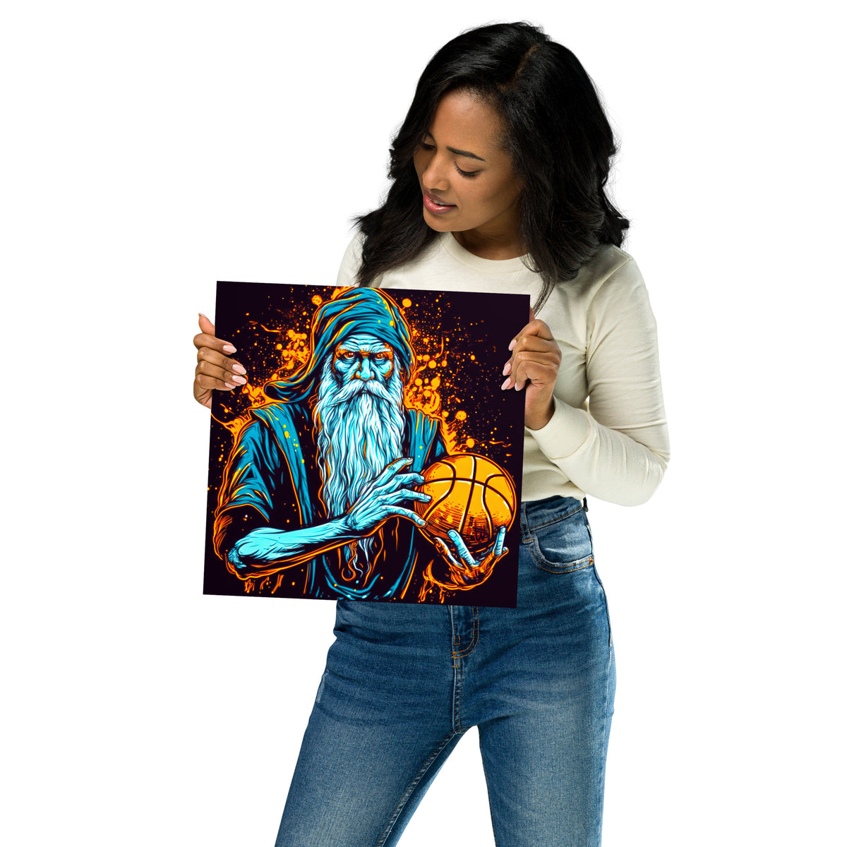 Morgarath Nightshade, Basketball Wizard - Matte Poster