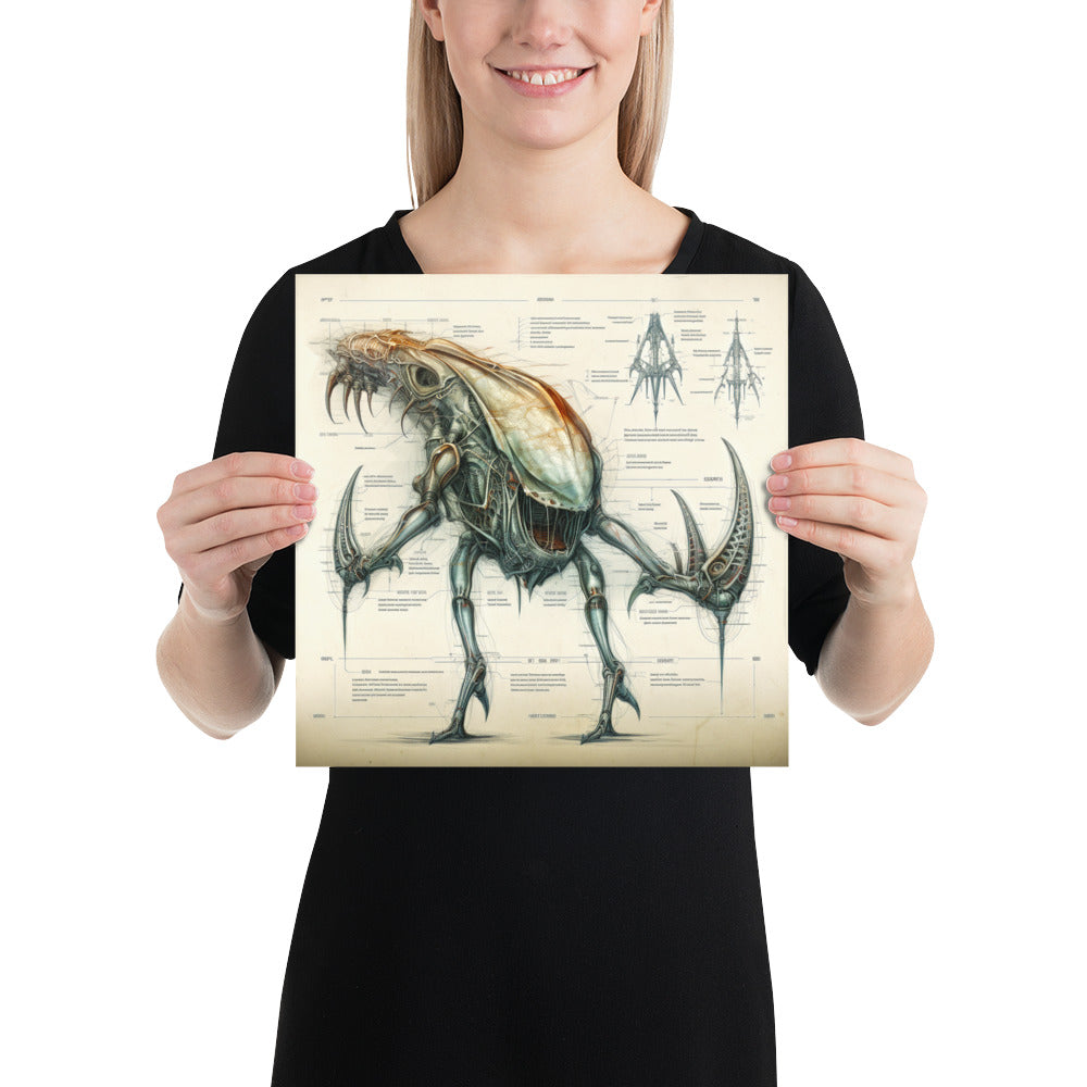 Morphovalis Scythicus – Enhanced Matte Poster