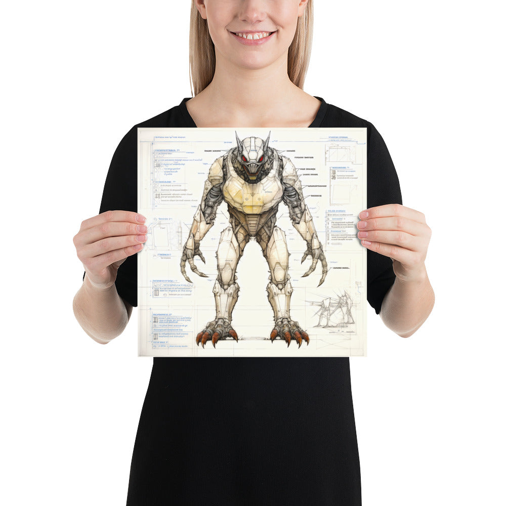 Winglessum Draconis – Enhanced Matte Poster