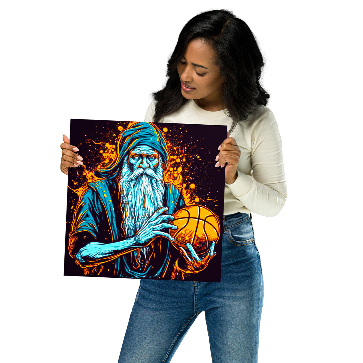 Morgarath Nightshade, Basketball Wizard - Matte Poster