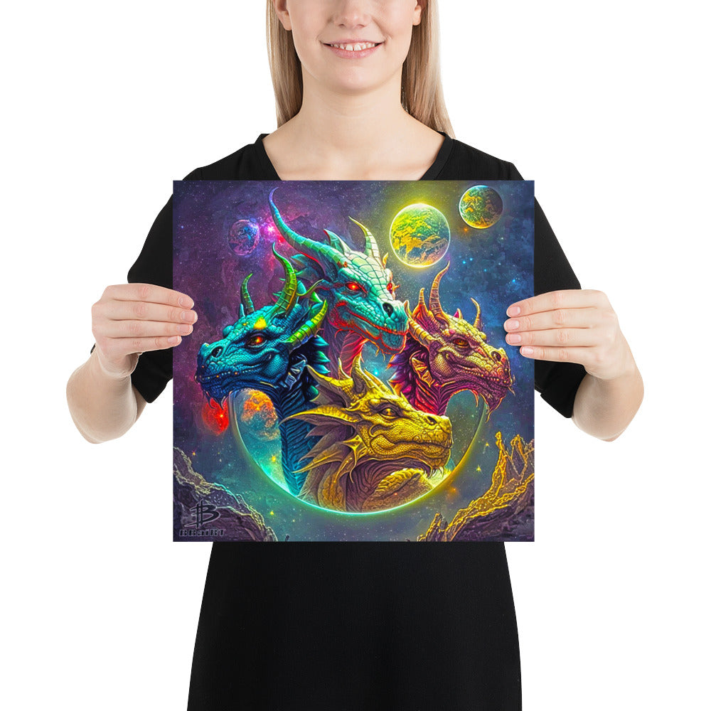 Dragonkin Ascendancy - Matte Poster