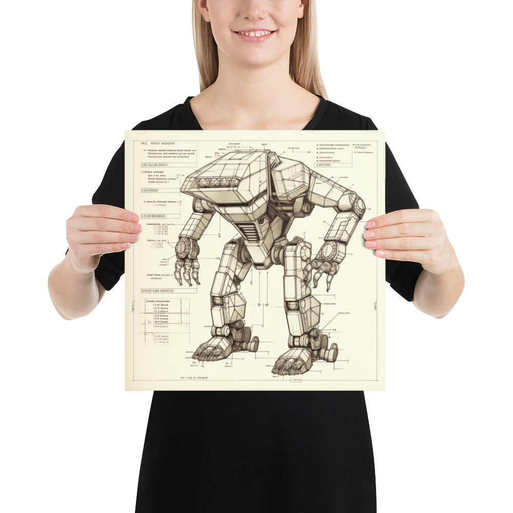Cyborgor – Enhanced Matte Poster