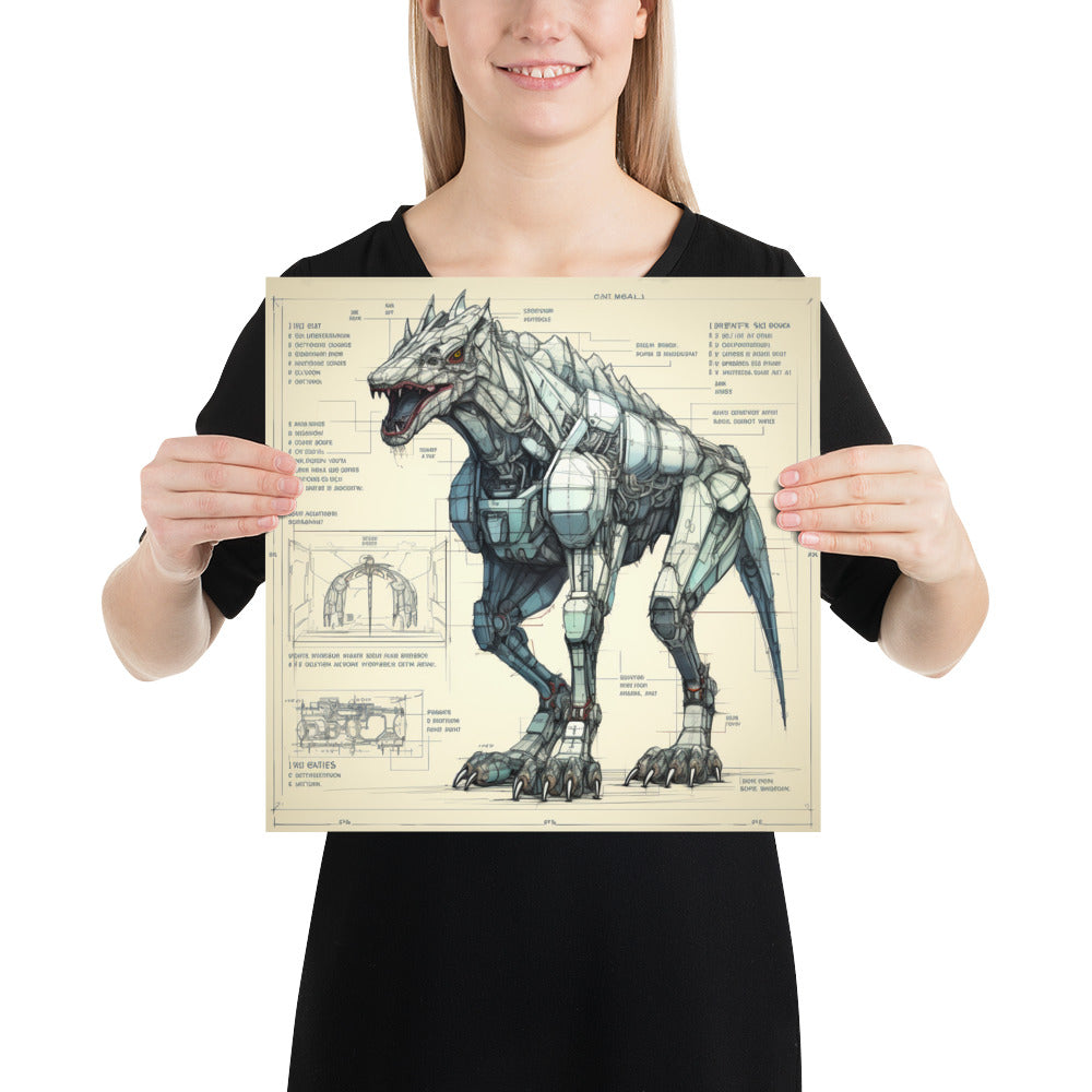 Ferroxiraffa – Enhanced Matte Poster