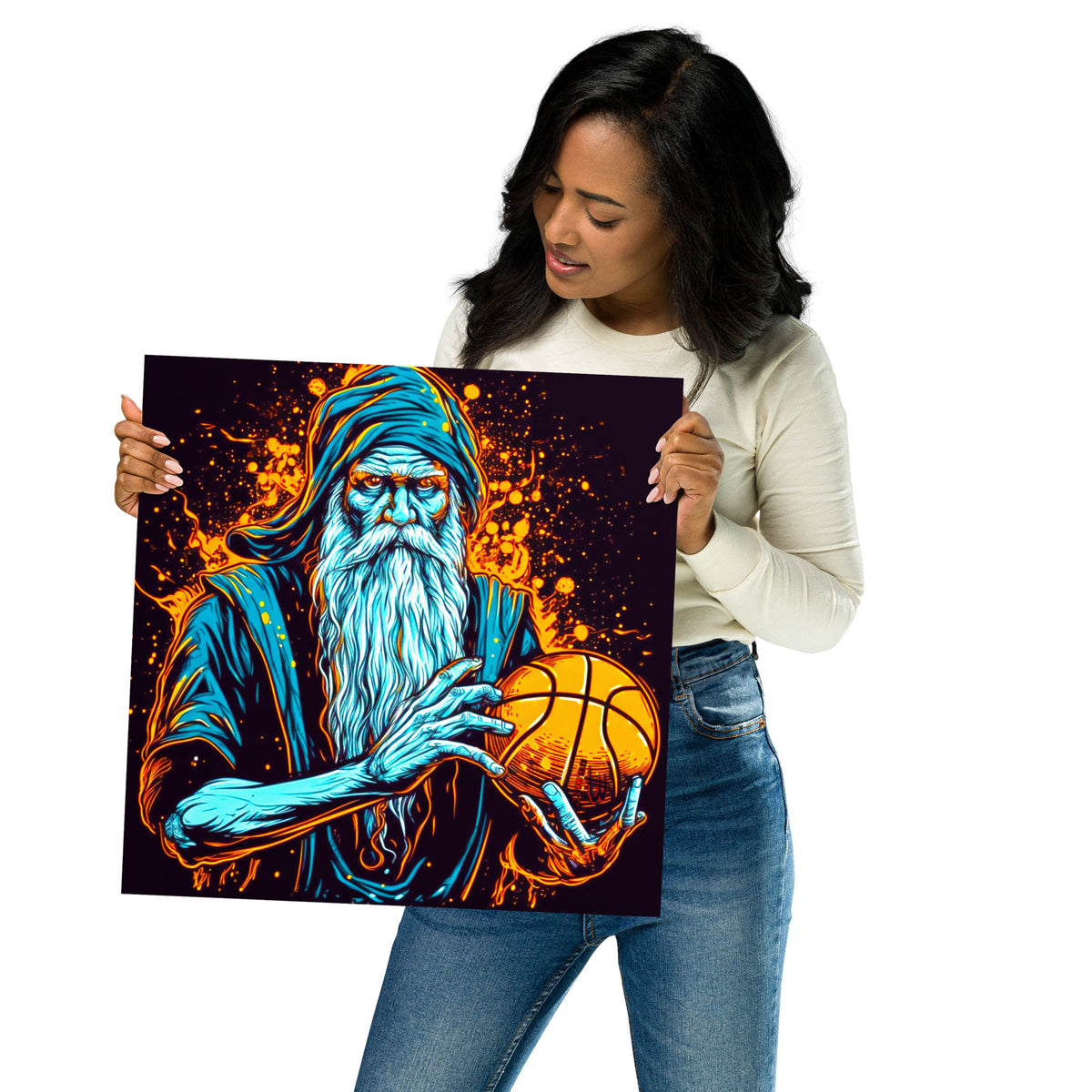 Morgarath Nightshade, Basketball Wizard - Matte Poster