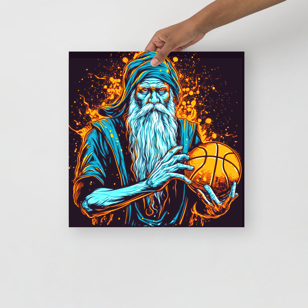 Morgarath Nightshade, Basketball Wizard - Matte Poster