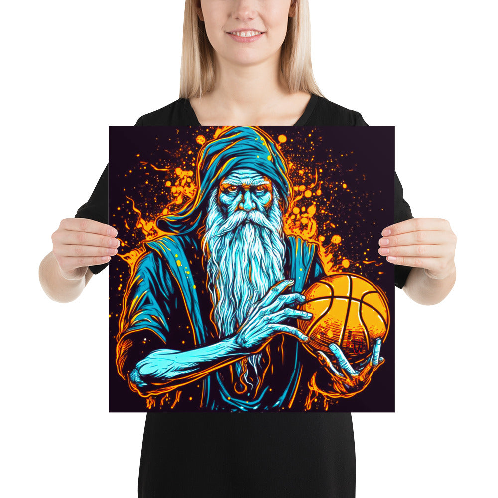 Morgarath Nightshade, Basketball Wizard - Matte Poster