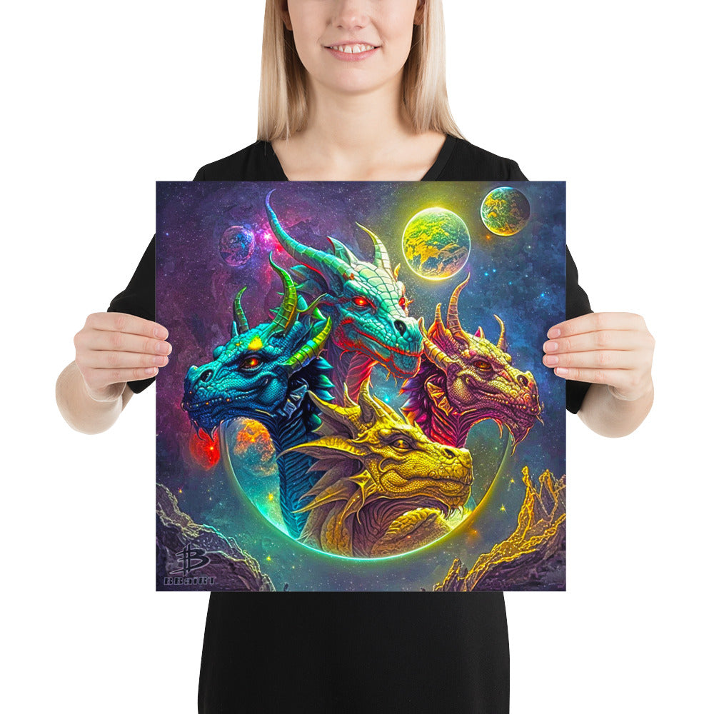 Dragonkin Ascendancy - Matte Poster