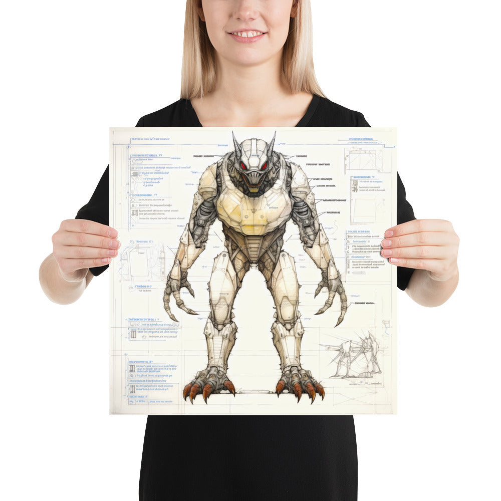 Winglessum Draconis – Enhanced Matte Poster