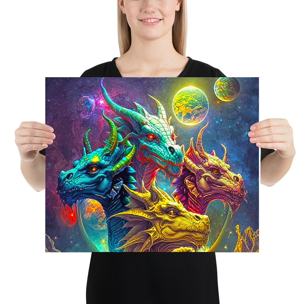Dragonkin Ascendancy - Matte Poster