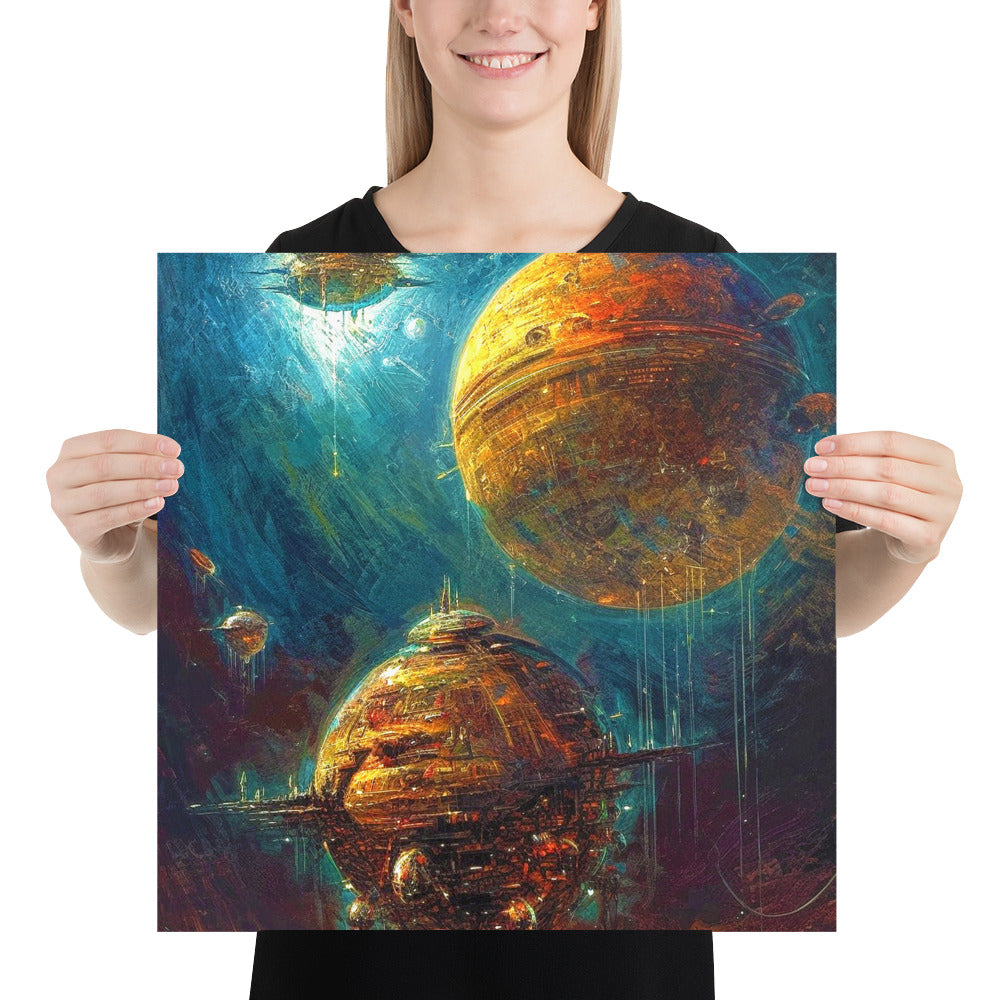 Pilgrimage ng Astral Resolve - Matte Poster