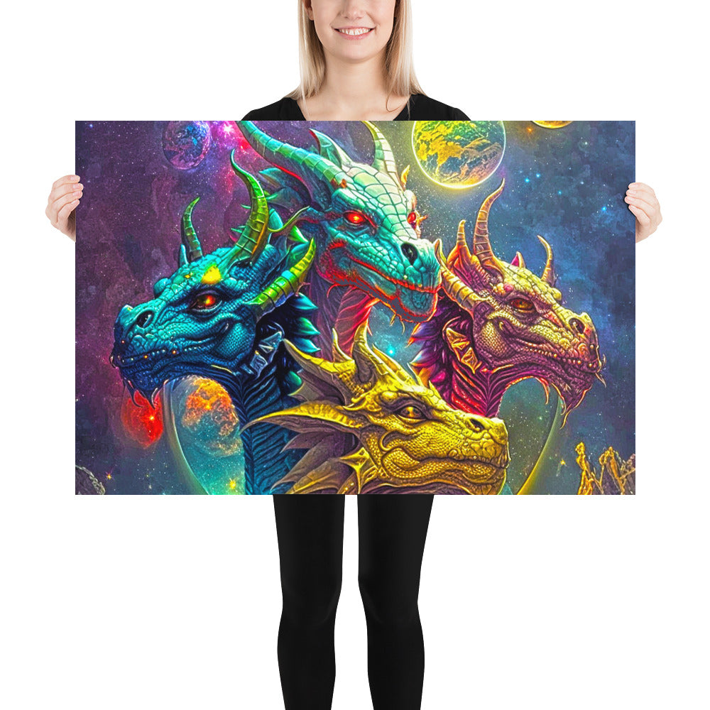 Dragonkin Ascendancy - Matte Poster