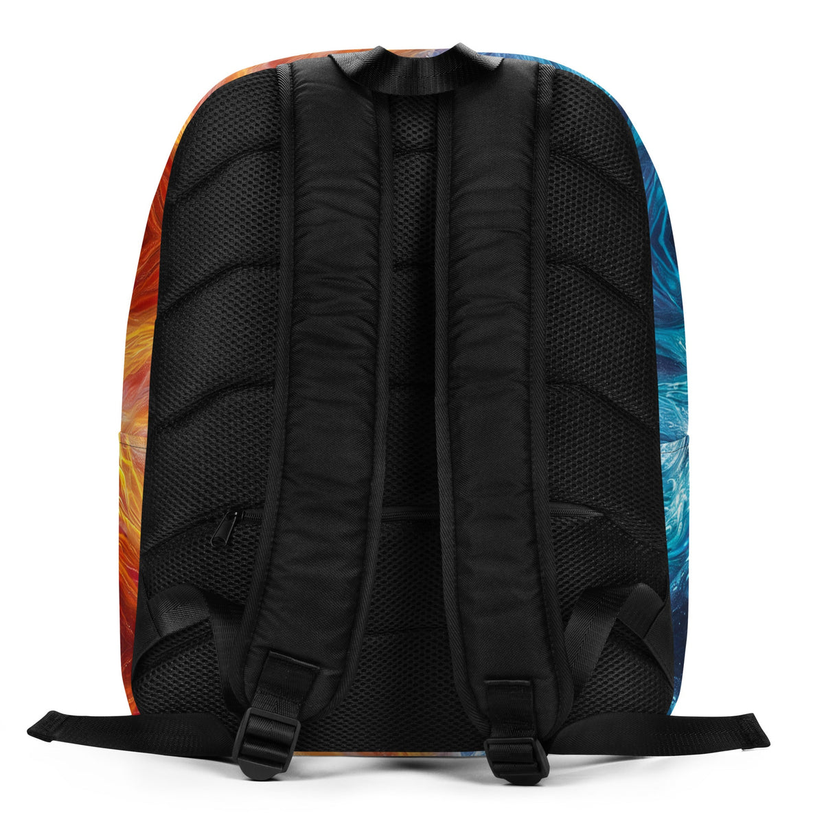 Equinox Harmony: Fire and Ice Guardians - Minimalist Backpack - BBairt