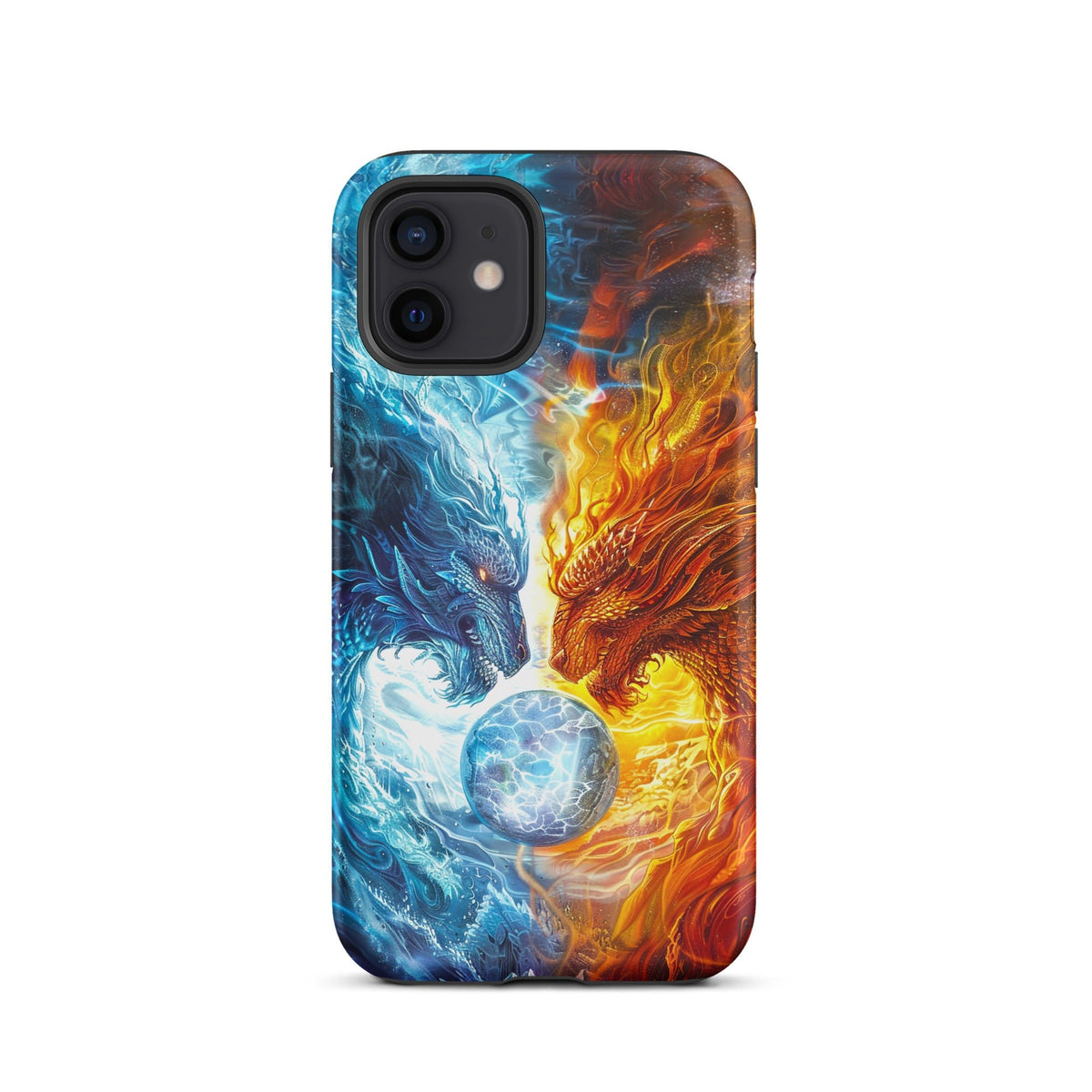 Equinox Harmony: Fire and Ice Guardians - Tough Case for iPhone® - BBairt