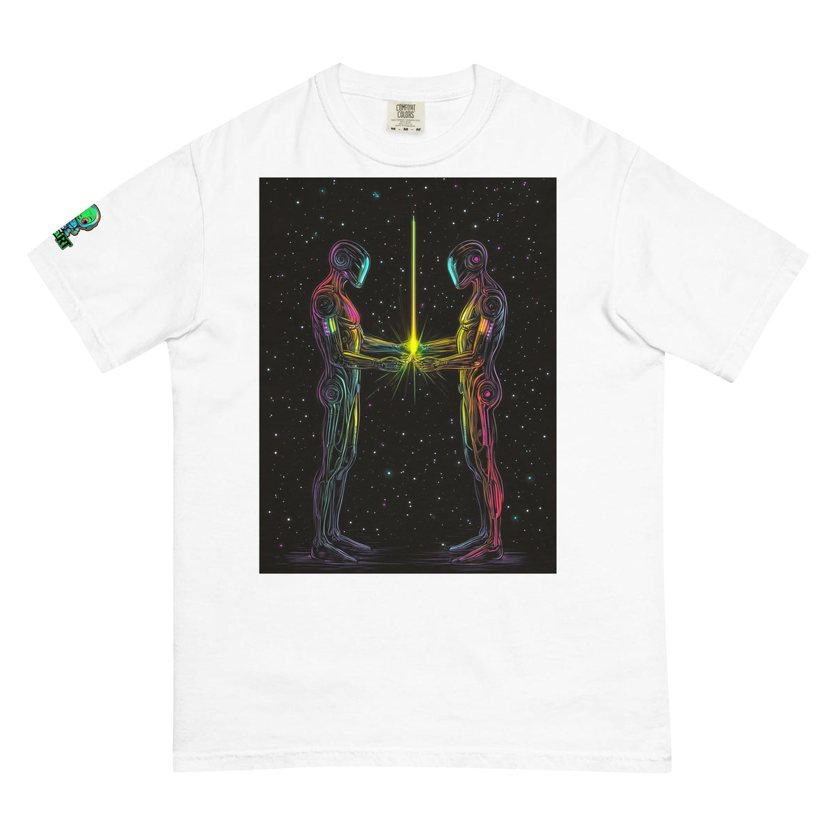 Ethereal Accord - Unisex garment - dyed heavyweight t-shirt - BBairt