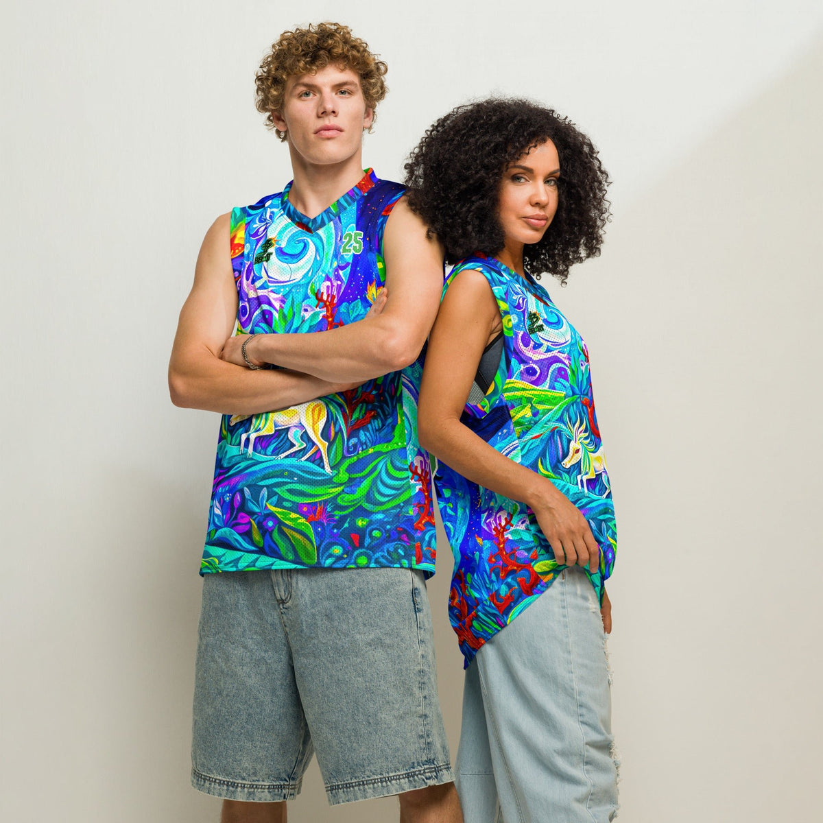 Foilage of Wonder – Premium Basketball Jersey - BBairt