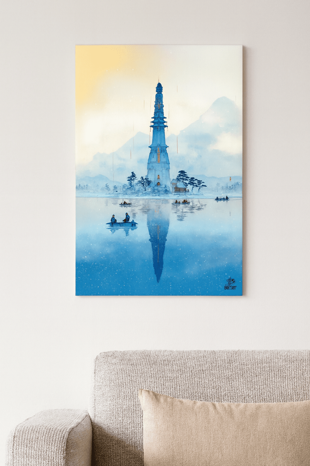 Frostspire Keep – Photo Paper Poster - BBairt