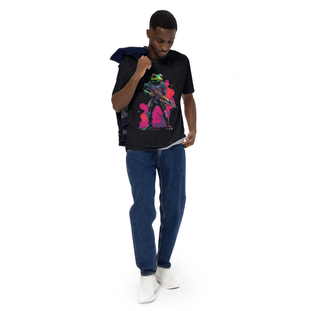 Galactic Ribbit - All - Over Print T-Shirt - BBairt