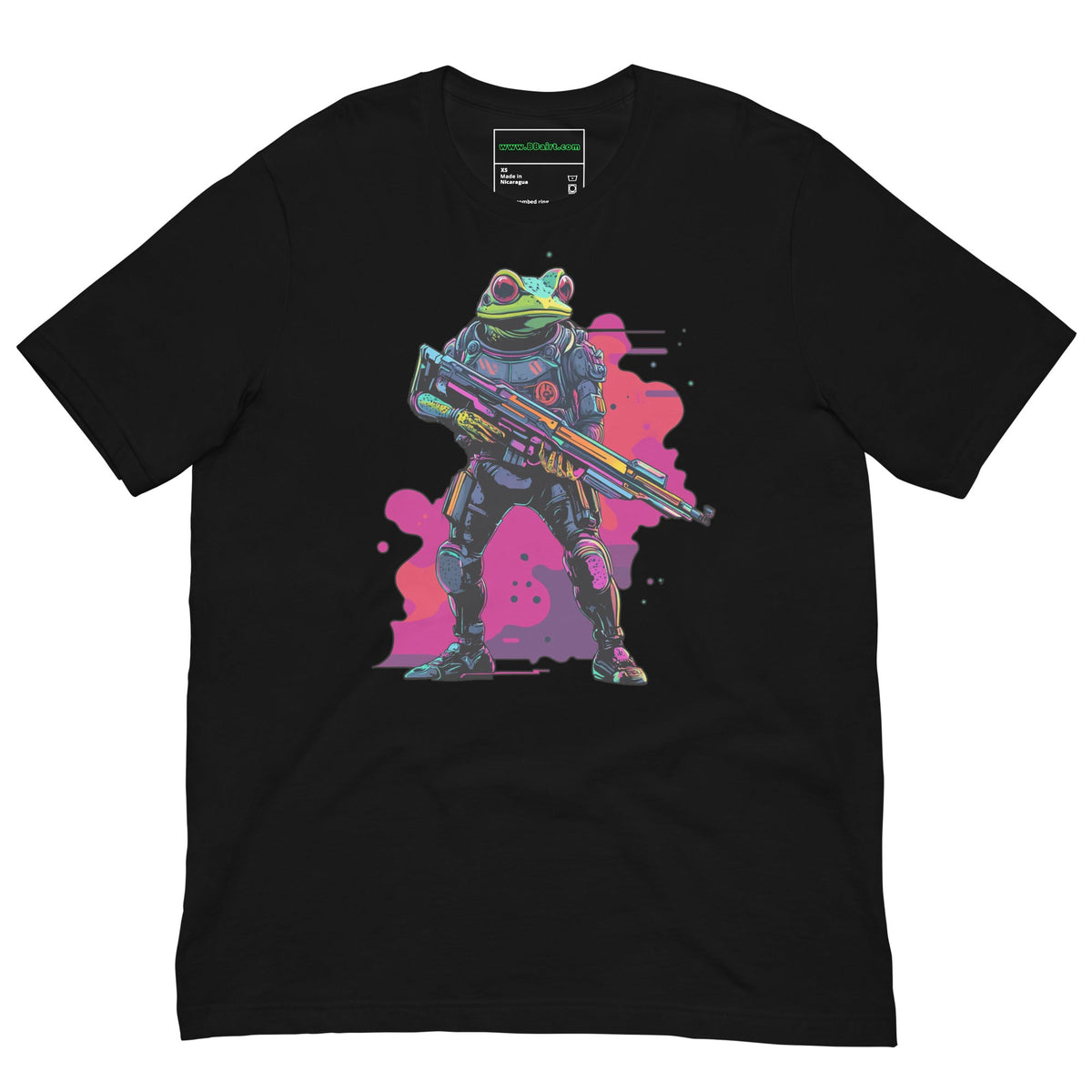 Galactic Ribbit - Unisex t-shirt - BBairt