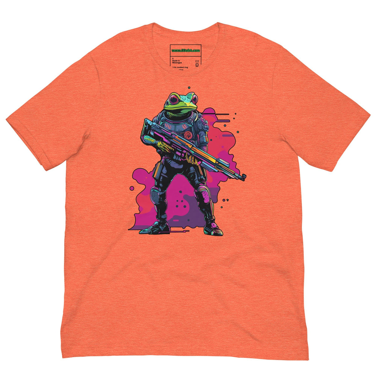 Galactic Ribbit - Unisex t-shirt - BBairt
