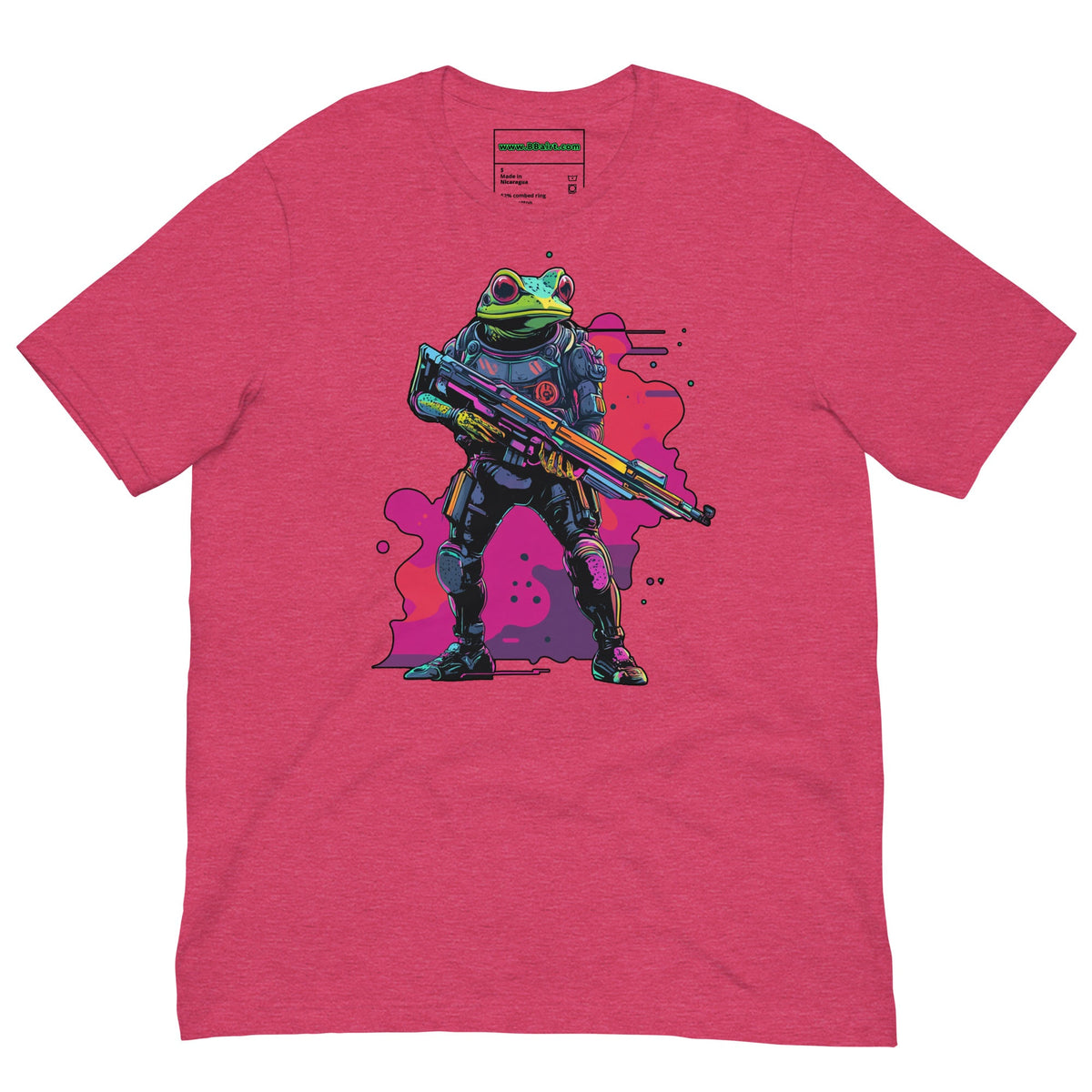 Galactic Ribbit - Unisex t-shirt - BBairt
