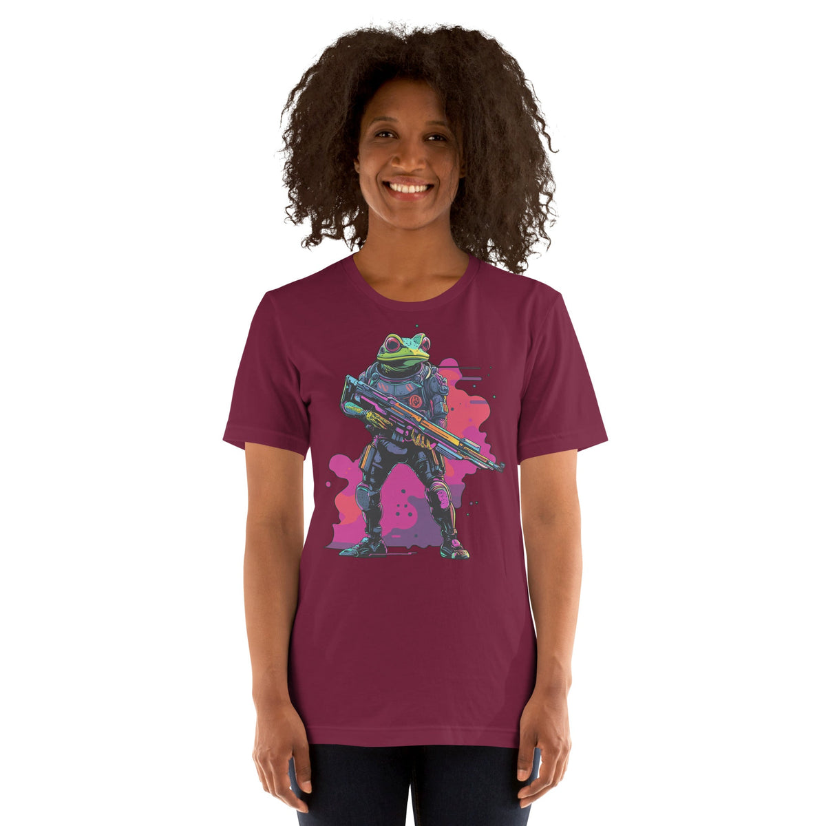 Galactic Ribbit - Unisex t-shirt - BBairt