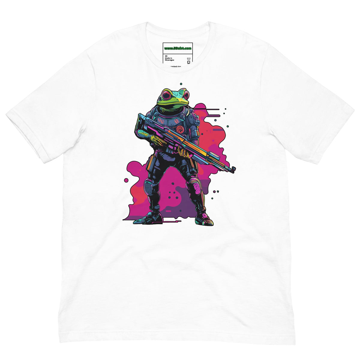 Galactic Ribbit - Unisex t-shirt - BBairt