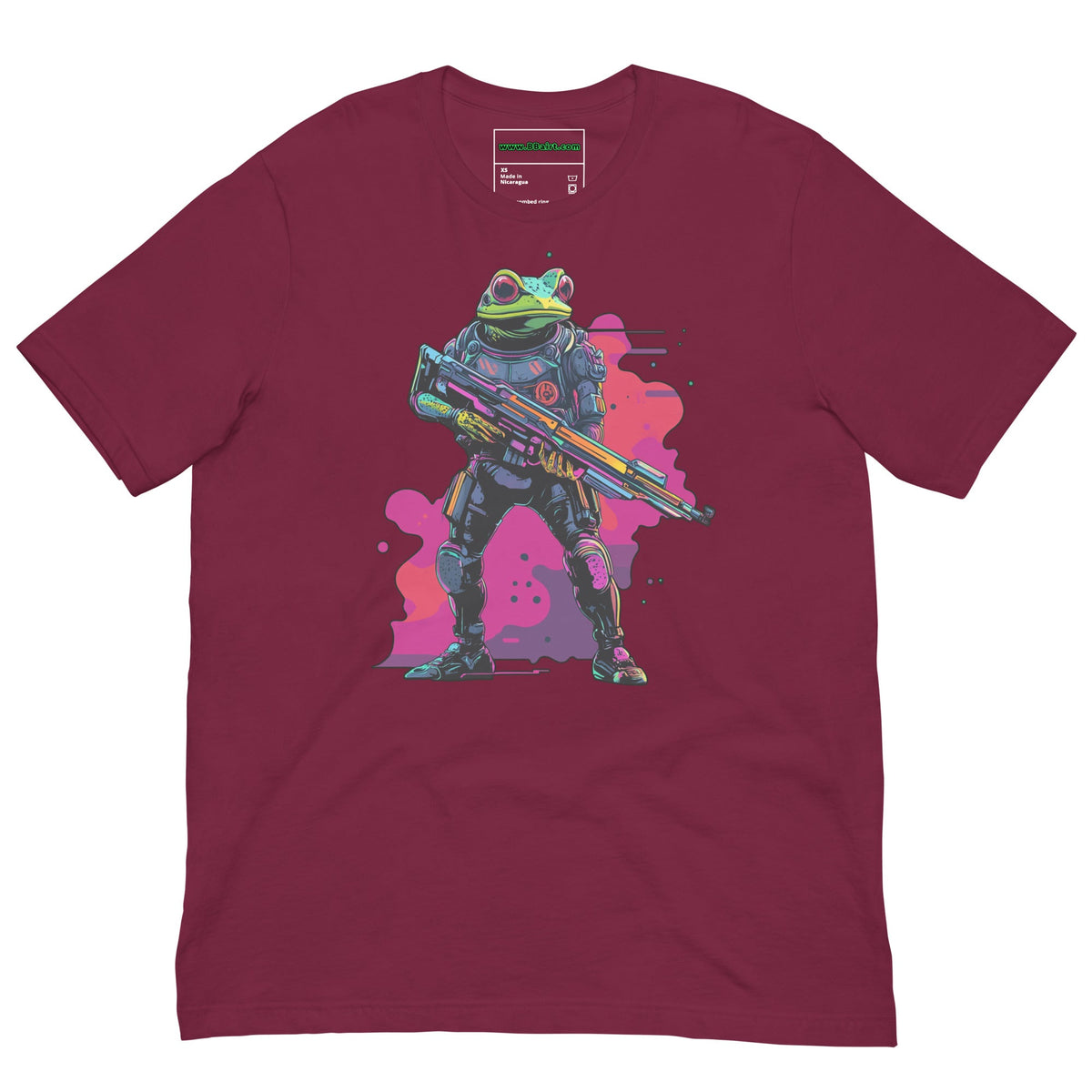 Galactic Ribbit - Unisex t-shirt - BBairt