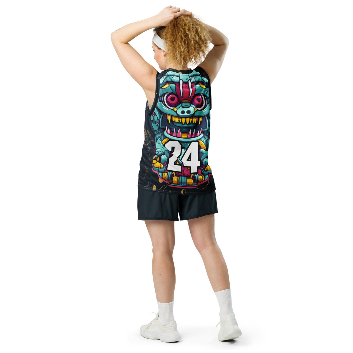 Gear Critter - Recycled unisex basketball jersey - Starry Odyssey Colorway - BBairt