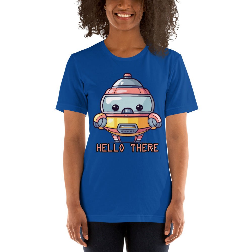 Greetbot Grinwell - Unisex t-shirt - BBairt