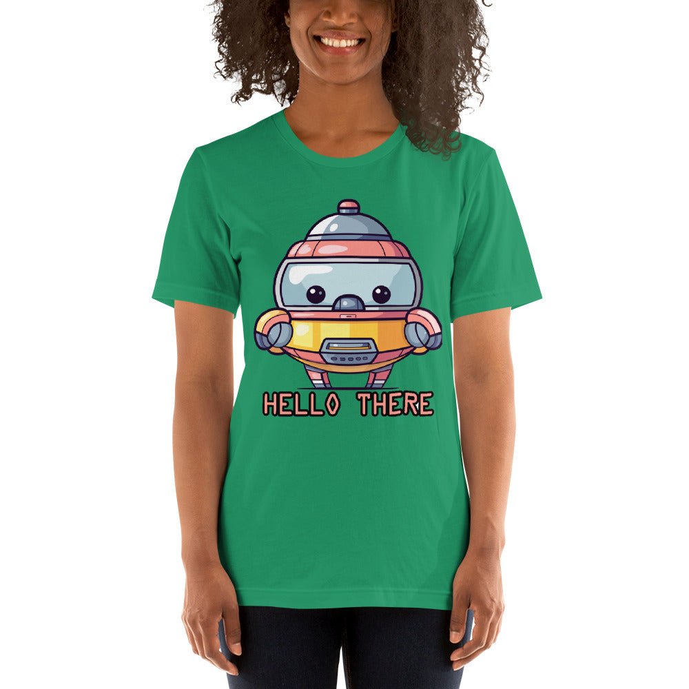 Greetbot Grinwell - Unisex t-shirt - BBairt
