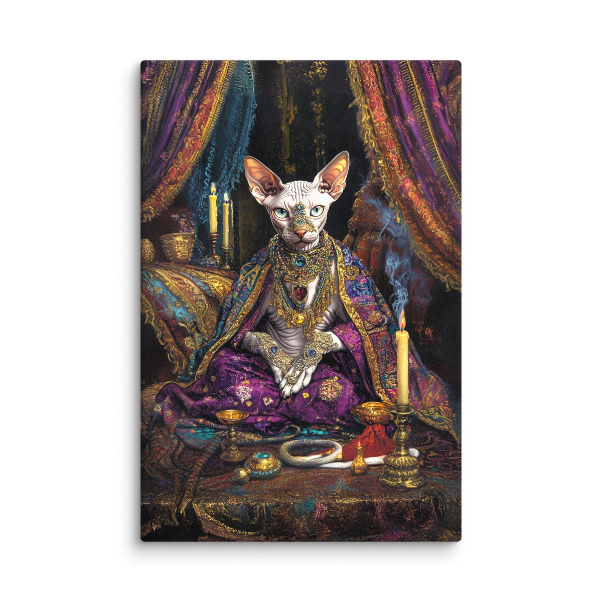 Her Majesty Sphinxara – Canvas Print - BBairt