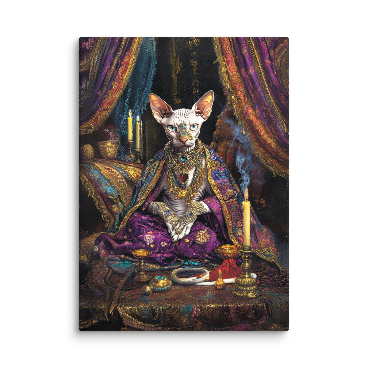 Her Majesty Sphinxara – Canvas Print - BBairt