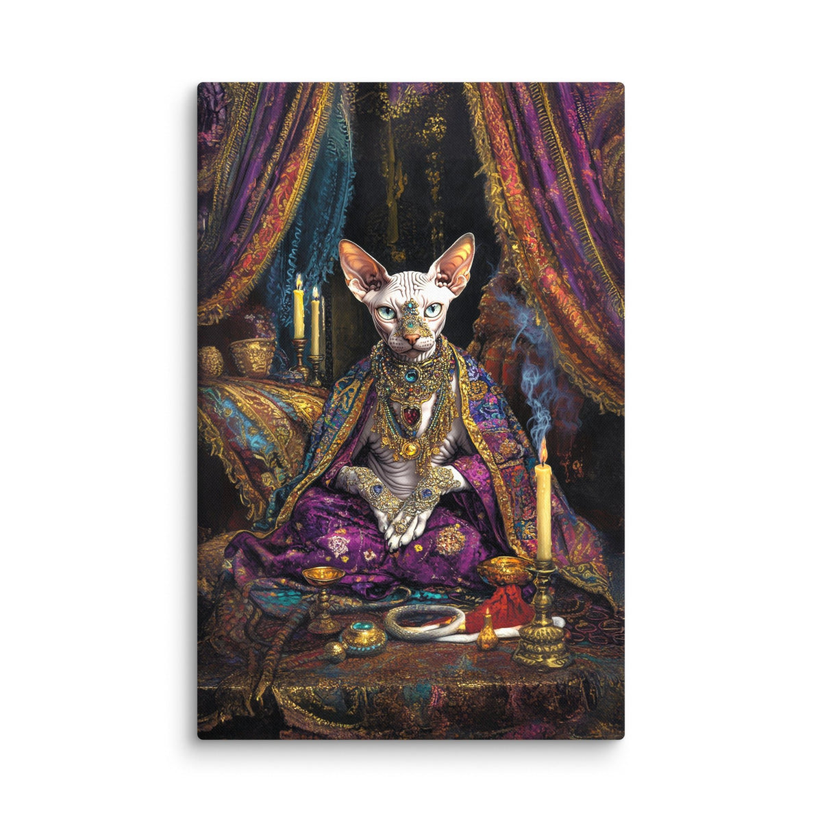 Her Majesty Sphinxara – Canvas Print - BBairt