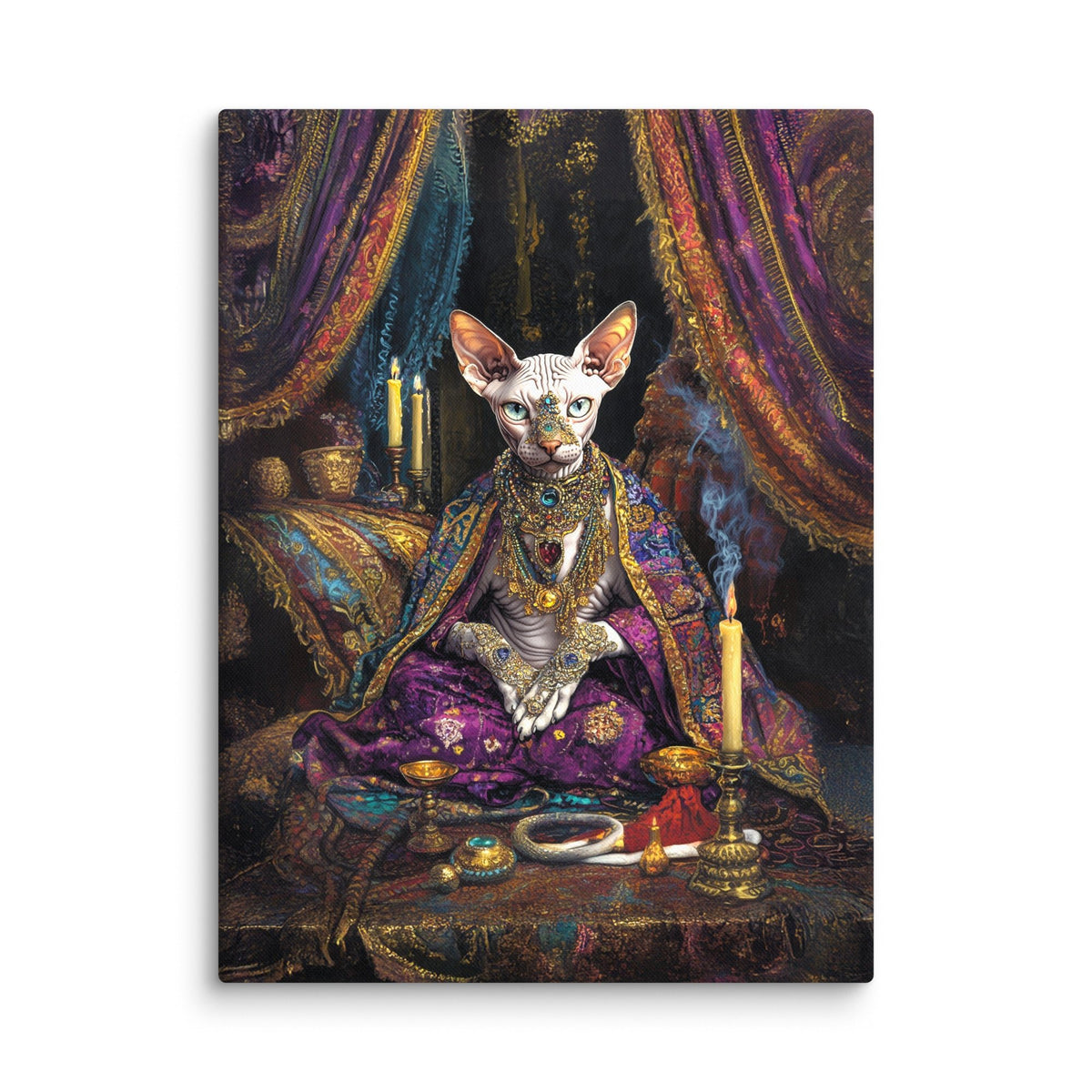 Her Majesty Sphinxara – Canvas Print - BBairt