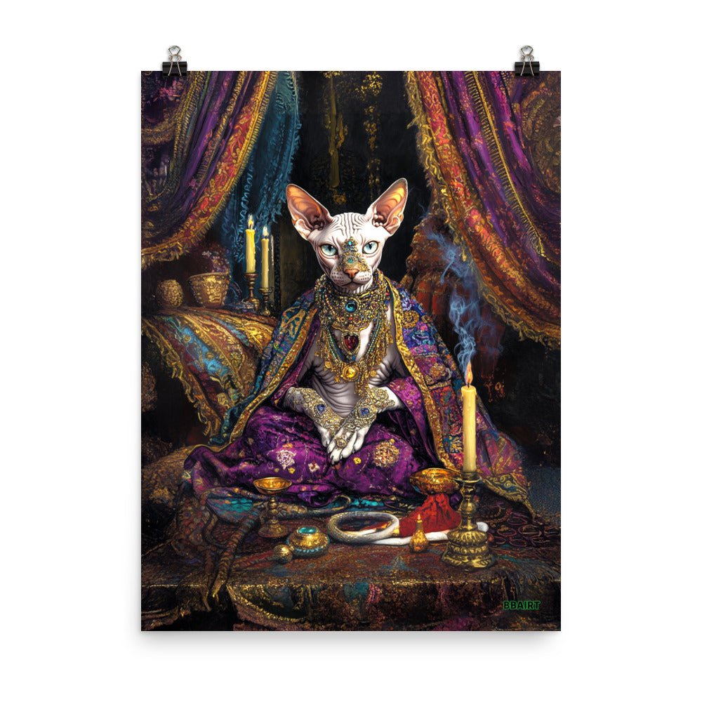 Her Majesty Sphinxara – Photo Paper Poster - BBairt