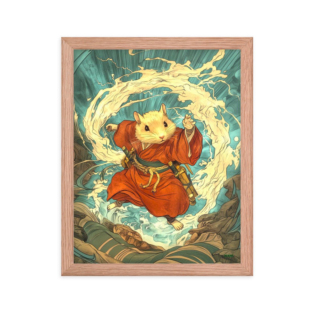 Hiro the Swift – Framed Matte Poster - BBairt