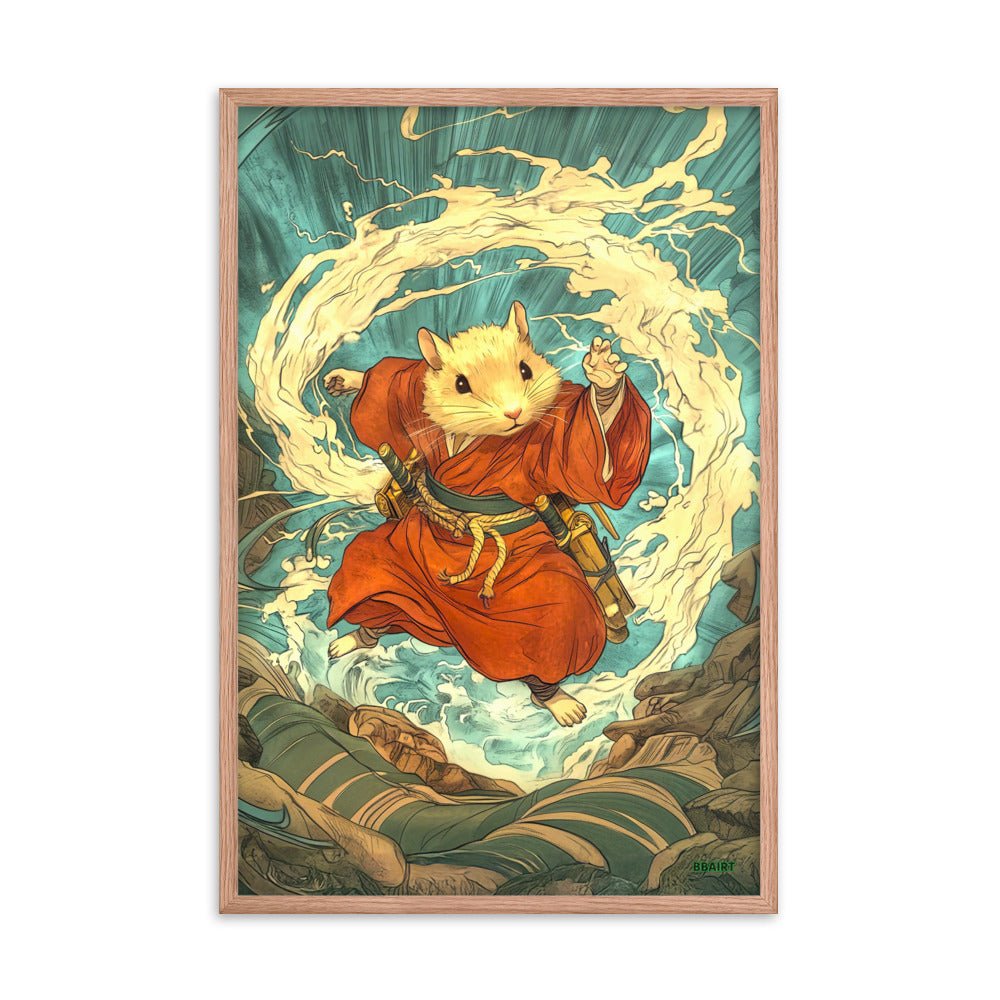 Hiro the Swift – Framed Matte Poster - BBairt