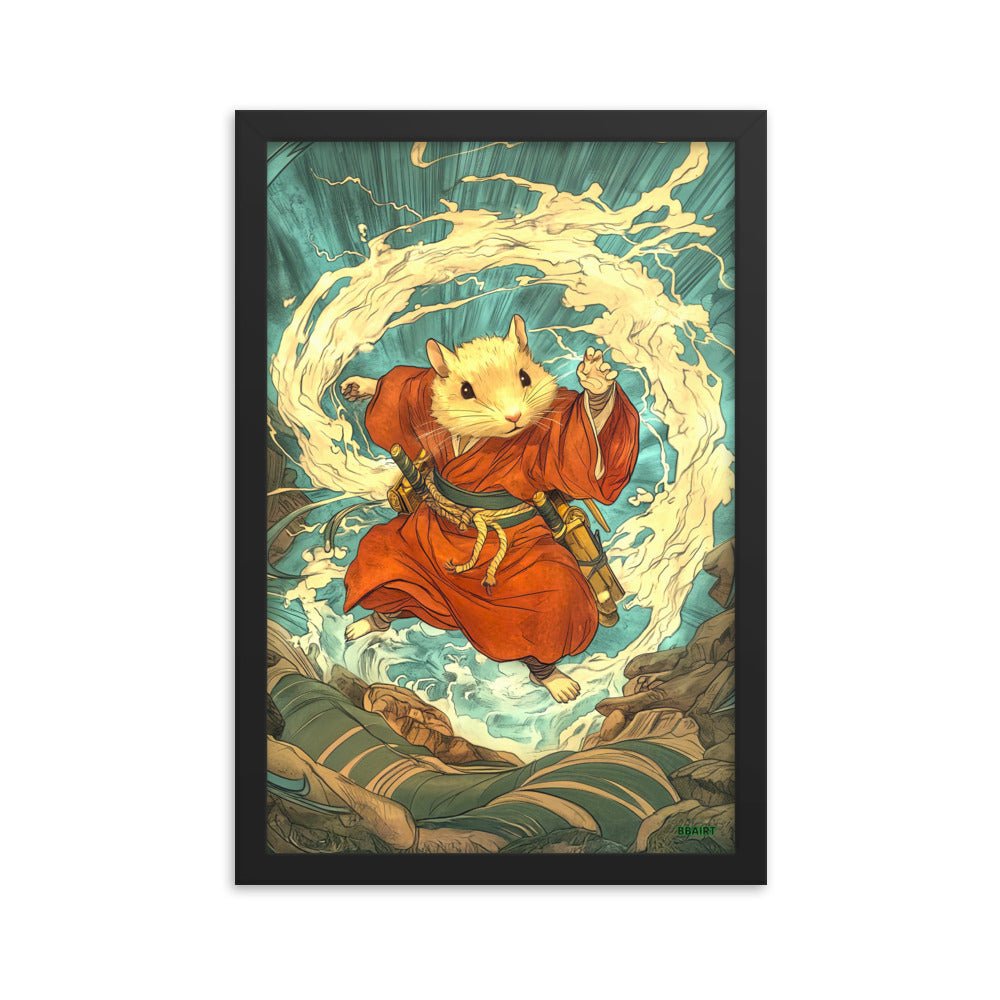 Hiro the Swift – Framed Matte Poster - BBairt