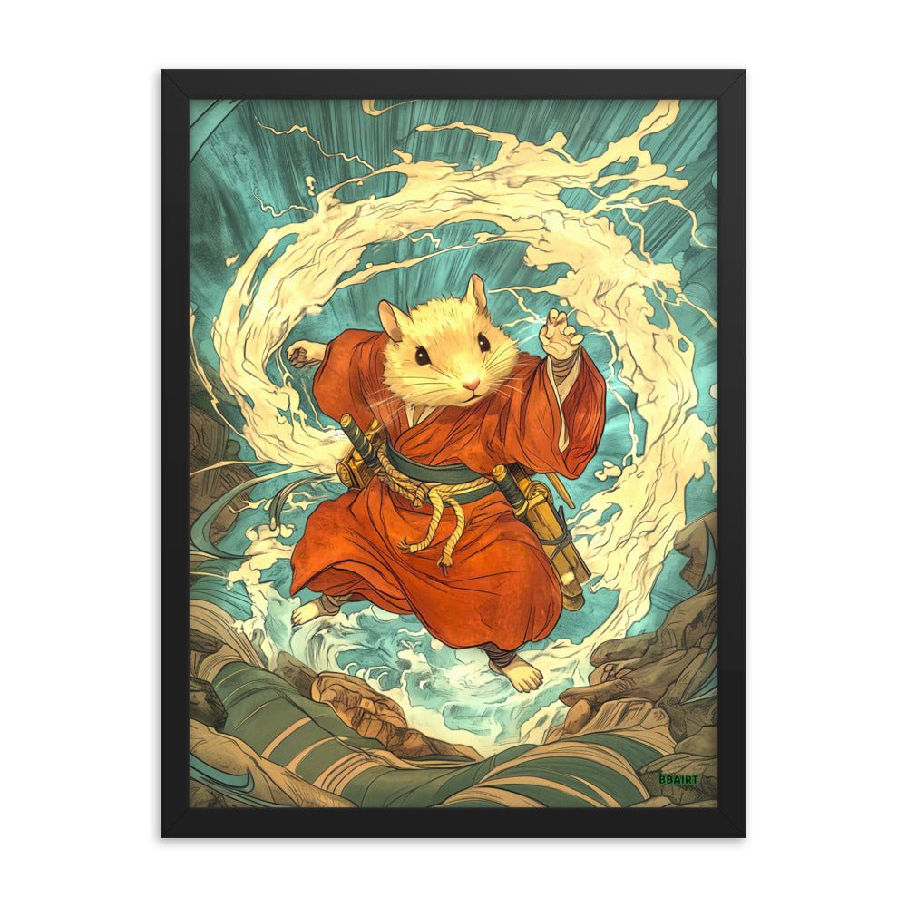 Hiro the Swift – Framed Matte Poster - BBairt