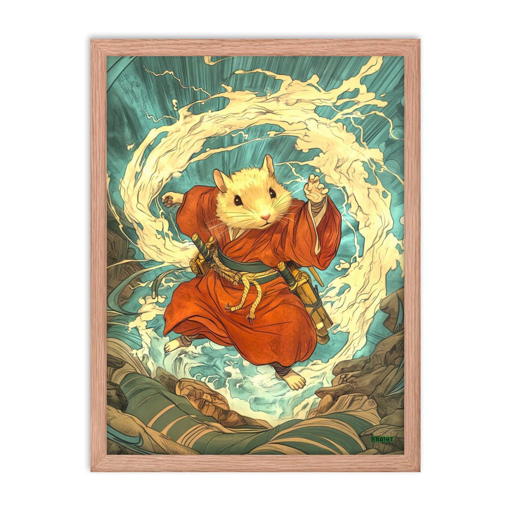 Hiro the Swift – Framed Matte Poster - BBairt