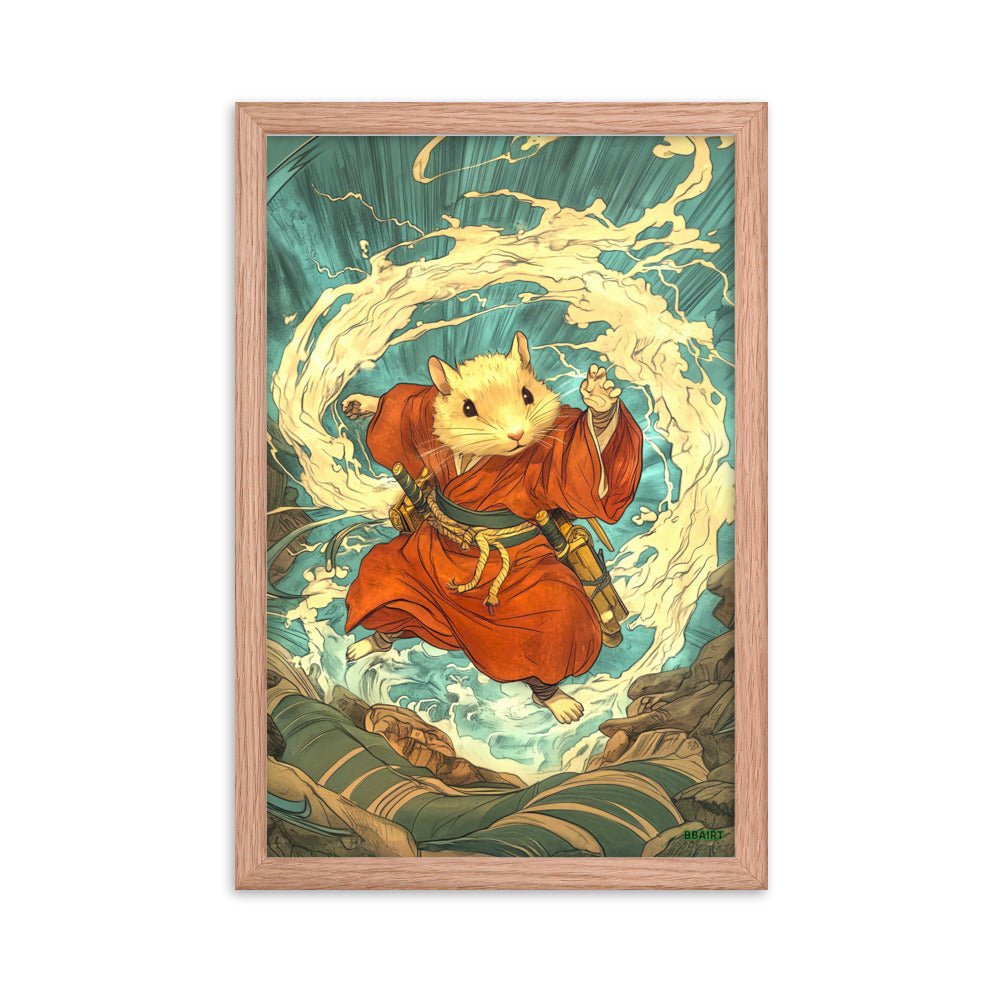 Hiro the Swift – Framed Photo Paper Poster - BBairt
