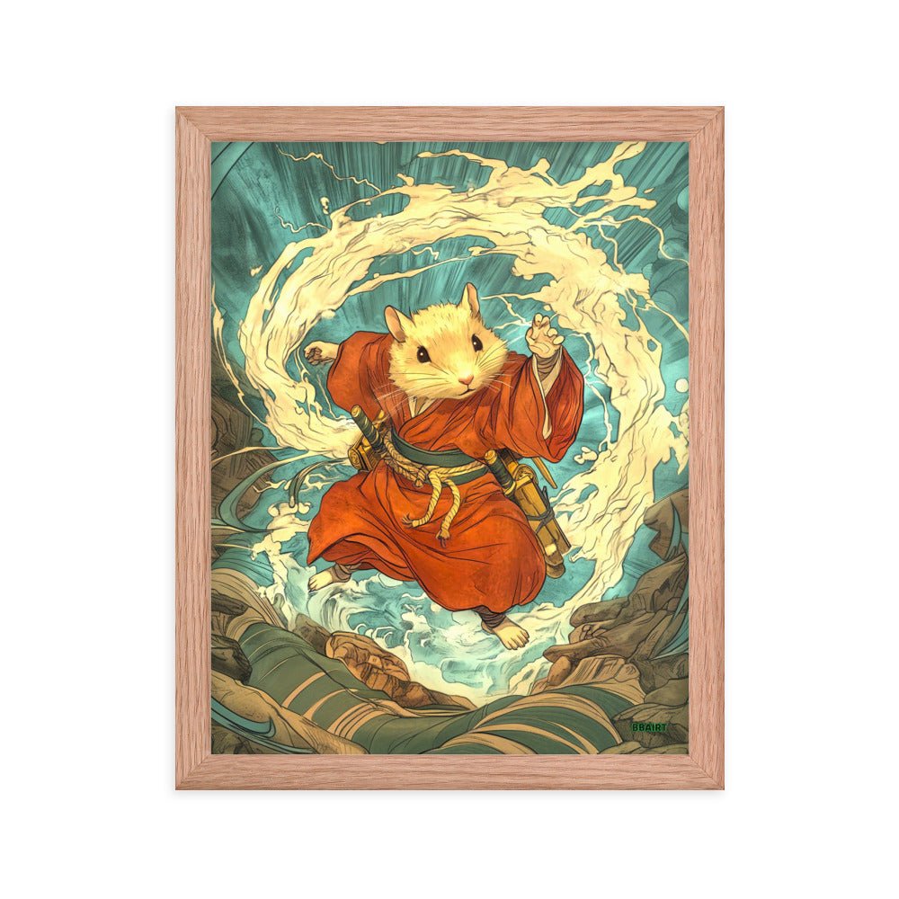 Hiro the Swift – Framed Photo Paper Poster - BBairt