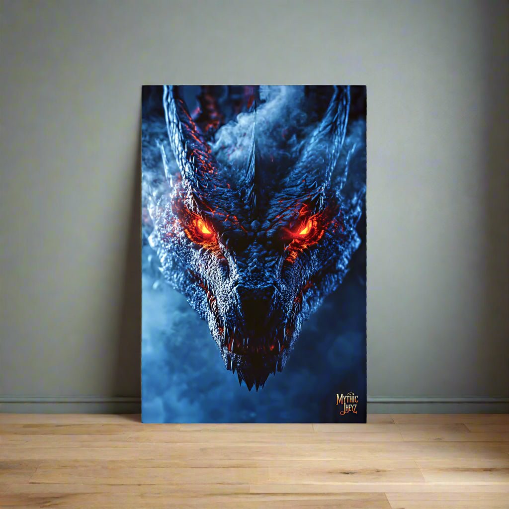 Infernal Gaze Photo Paper Poster - Mythic Jheyz Collection - BBairt