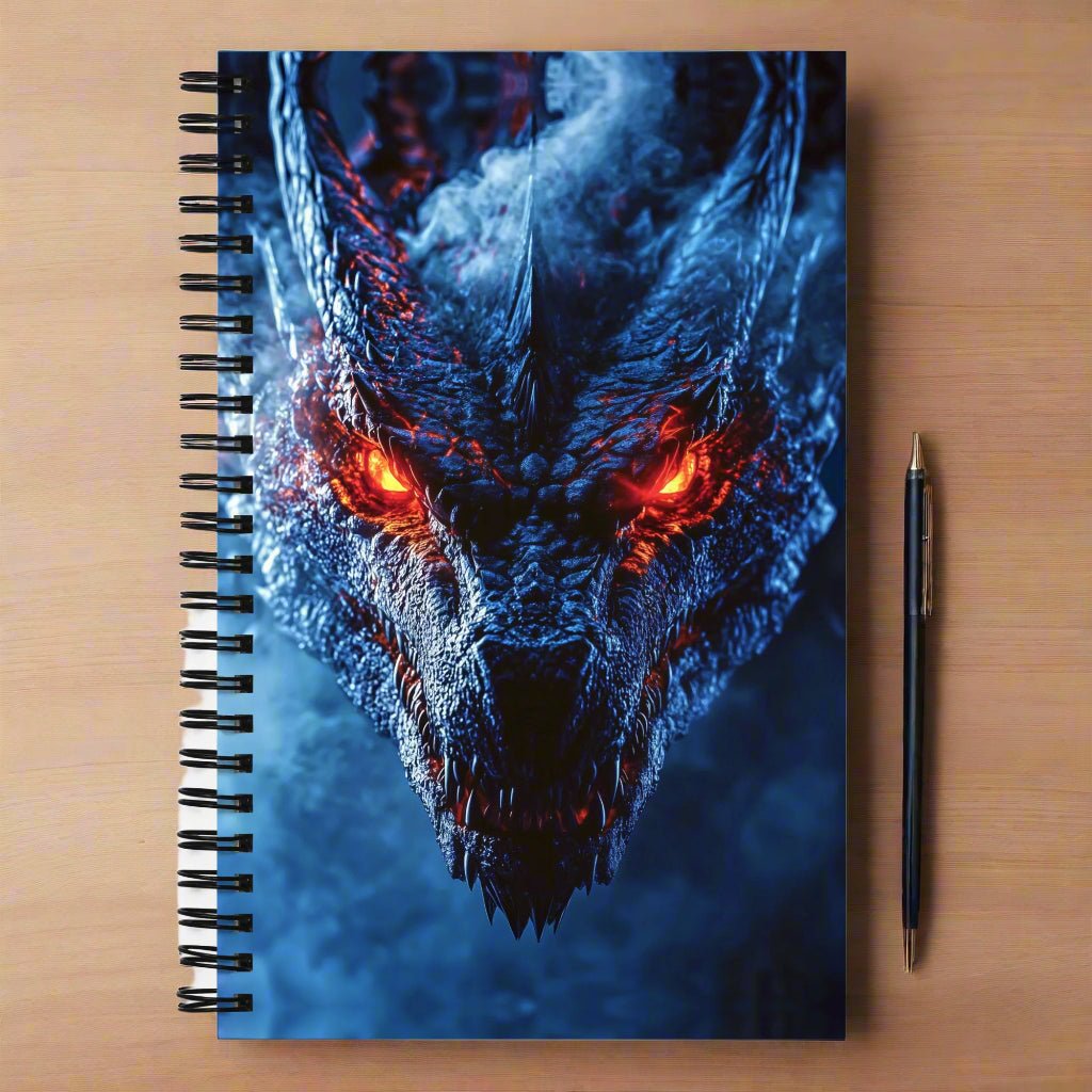 Infernal Gaze Spiral Notebook - Mythic Jheyz Collection - BBairt