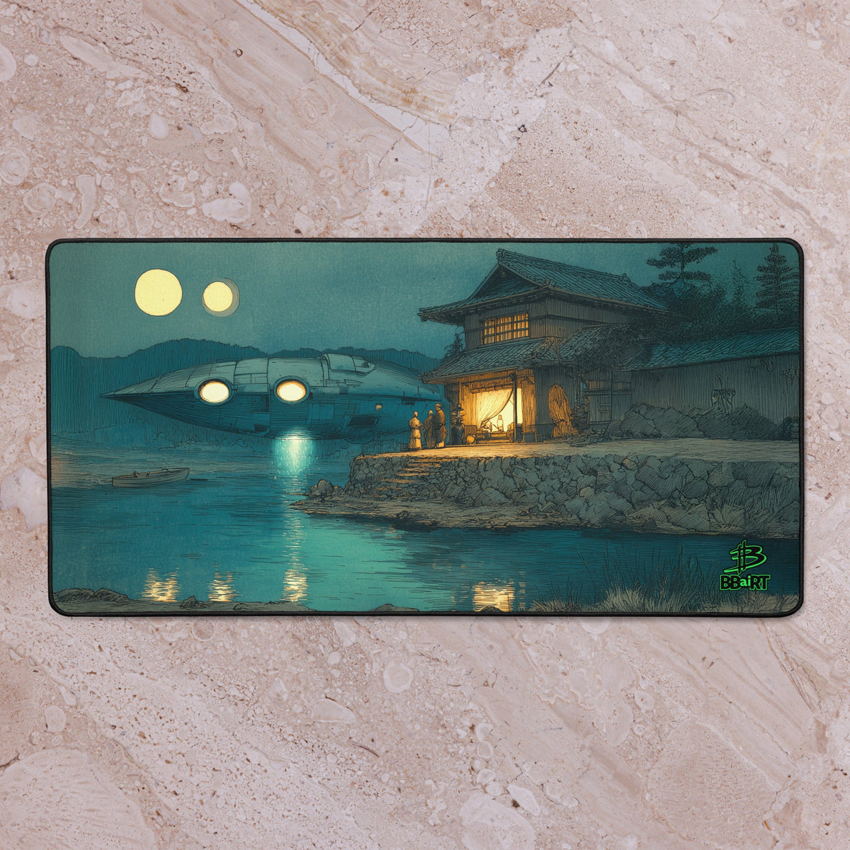 Inn of the Two Moons Desk Mat from BBairt