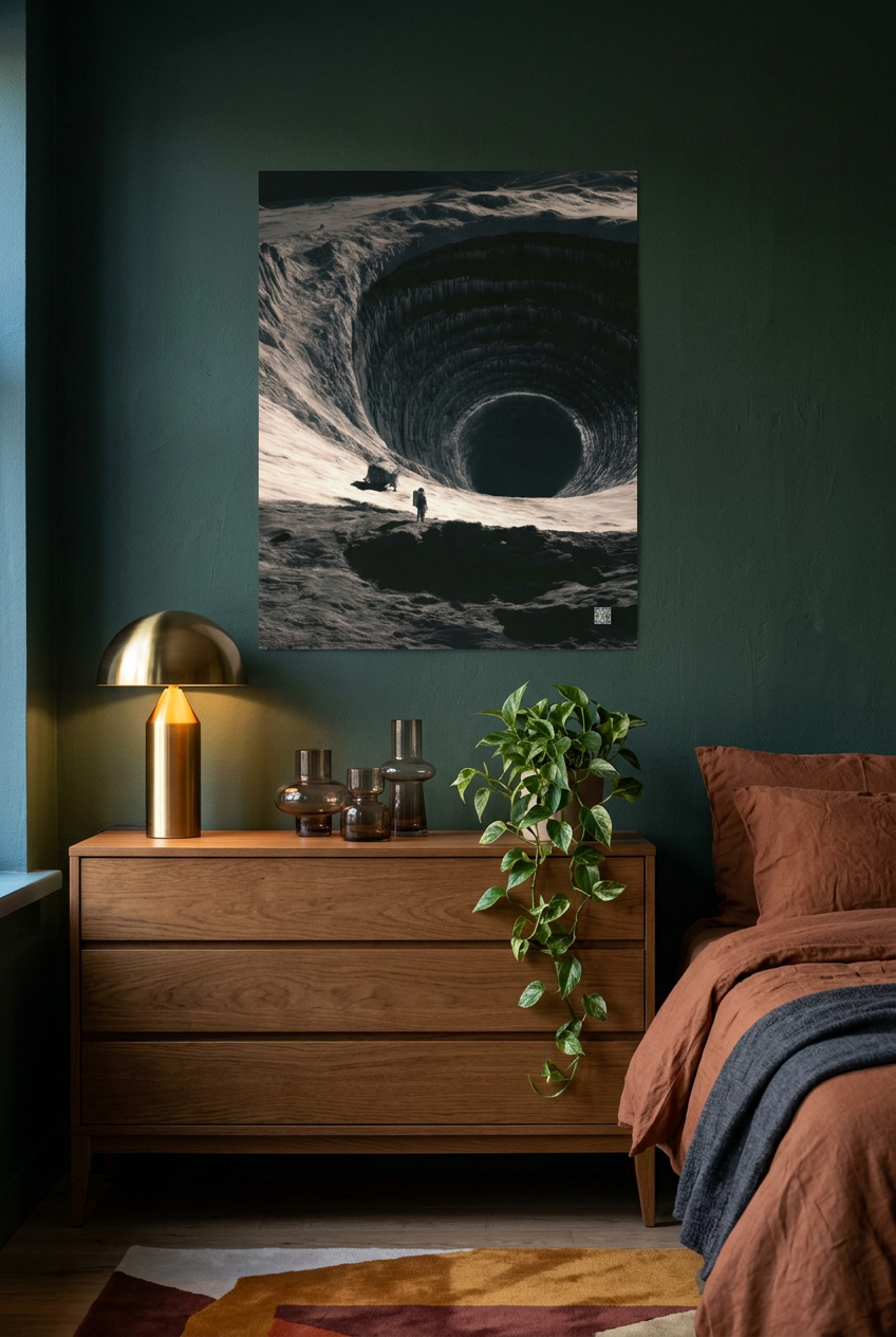The Listening Hemisphere by BBairt — unframed 16 × 20 inch photo paper poster
